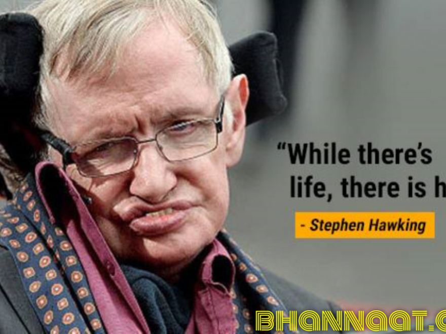 Stephen Hawking Quotes in Hindi and English Thoughts