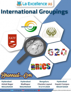 La excellence ready reckoner international Groupings and summits notes pdf download bims-tc G20 FATF BRICS SAARC notes for ias pdf free download