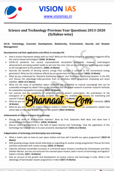Vision ias science and technology notes 2021 pdf download vision ias science and technology previous year questions paper 2013 - 2022 pdf download vision ias for ias exams pdf download 