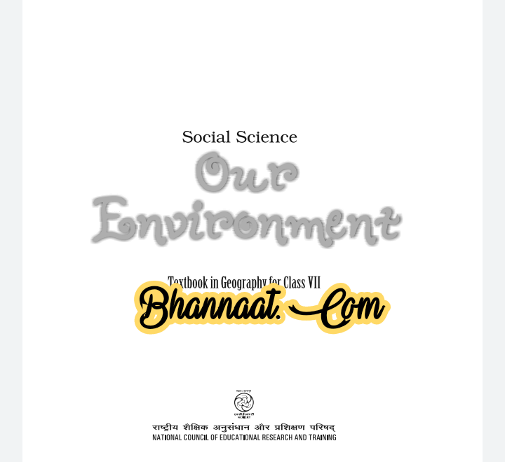 Social science our environment 2021 pdf social science our environment class viii notes 2021 pdf social science our environment textbook  geography ncert for class viii pdf