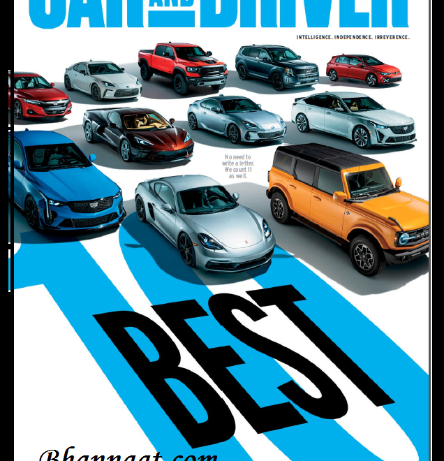 Cars and driver USA January 2022 pdf cars and driver USA magazine 2022 download cars and driver magazine pdf download