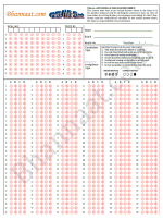 CBSE omr sheet 200 Questions pdf download for practice omr sheet pdf ...