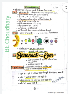 handwritten notes in hindi download pdf भूगोल हस्तलिखित नोट्स हिंदी download pdf