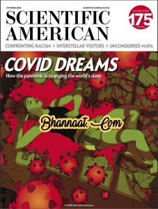 Scientific American magazine October 2020 pdf scientific American magazine covid dreams pdf magazine scientific American download pdf 
