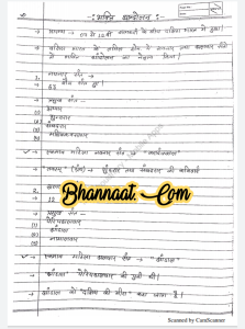 Bhakti andolan handwritten notes in hindi pdf भक्ति आंदोलन हस्तलिखित नोट्स हिंदी में pdf