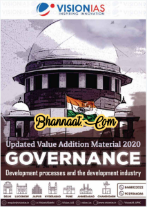 Vision ias Governance notes 2020 pdf download vision ias Governance Development Process And The Development Industry pdf download vision ias Updated Value Addition Material 2020 pdf download