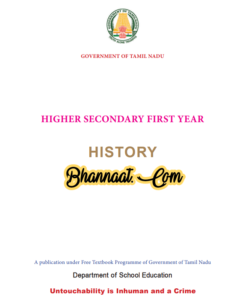 Tamilnadu History Class 11 in english free download pdf Tamilnadu higher secondary first year history pdf history textbook class 11 Tamil Nadu government pdf