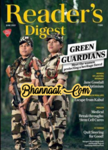 Reader's Digest India June 2022 PDF Download Green Guardians RD Magazine PDF Download free reader’s digest Magazine pdf Download reader’s digest india pdf download 