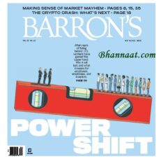 Barron’s US 16 May 2022 magazine Barrons Business magazine barrons magazine pdf Barron’s Power Shift magazine pdf free Barrons magazine pdf download 2022
