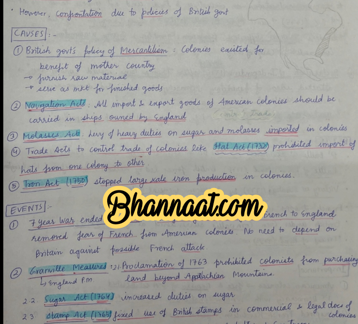 World History 2nd arc handwritten notes by Surbhi Goyal pdf World History notes for UPSC pdf World History notes for all competitive exam pdf