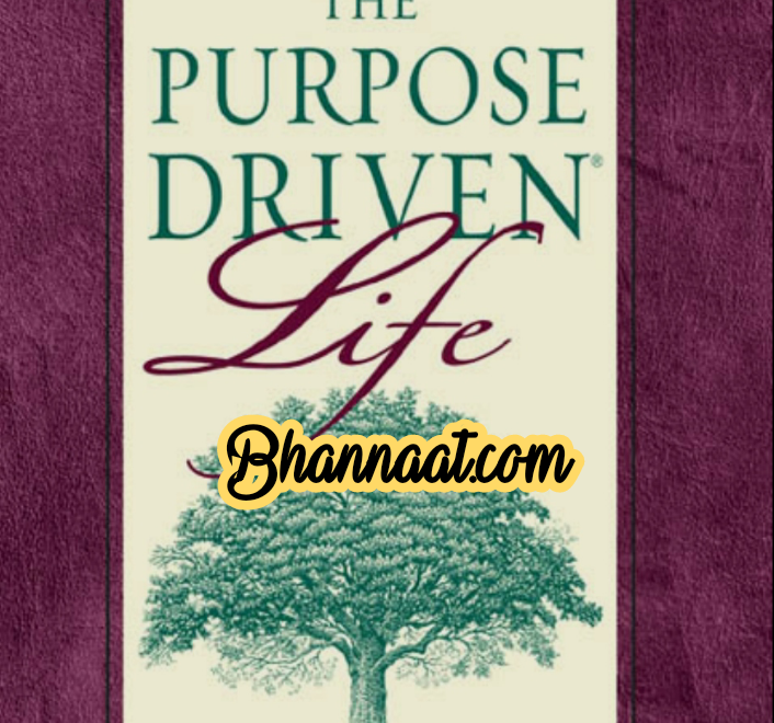 Shudh Desi books The Purpose Driven Life What On earth Am I Here For in english pdf Shudh Desi books The Purpose Driven Life in english summary pdf 