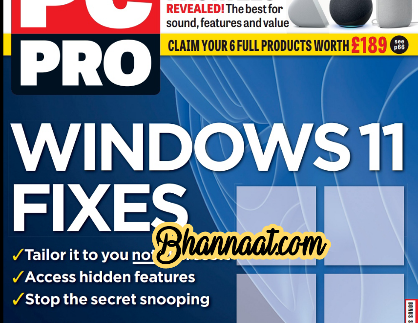 PC Pro August 2022 magazine PC windows pdf magazine pc pro magazine Windows 11 Fixes Pcs magazine pdf free PC World magazine pdf Pc Pro magazine How To Stay Safe Online download 2022 