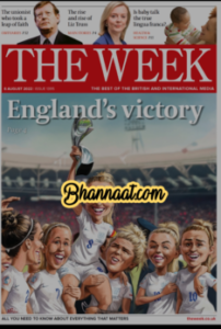 The Week UK Issue 1395 06 August 2022 pdf England 's Victory pdf the week magazine The Unionist who took leap of faith pdf free The Week UK magazine pdf download 2022 