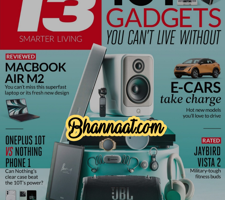 Download T3 magazine pdf business magazine pdf T3 September 2022 Reviewed MacBook AIR M2 PDF Download T3 latest books English  Magazine PDF Download 101 Gadgets You Can’t Live Without Download 2022