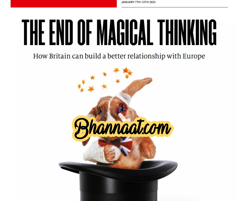 The Economist UK 07th January – 13th January 2023 magazine pdf The End Of Magical Thinking magazine the economist pdf magazine economist pdf free The Economist magazine pdf download 2023