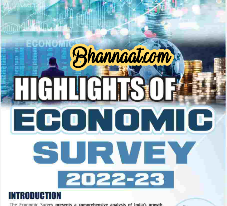 VISION IAS Highlights Of Economic Survey 2022 – 2023 pdf download VISION IAS Economic Affairs in english download pdf VISION IAS magazine for IAS examination pdf 2023