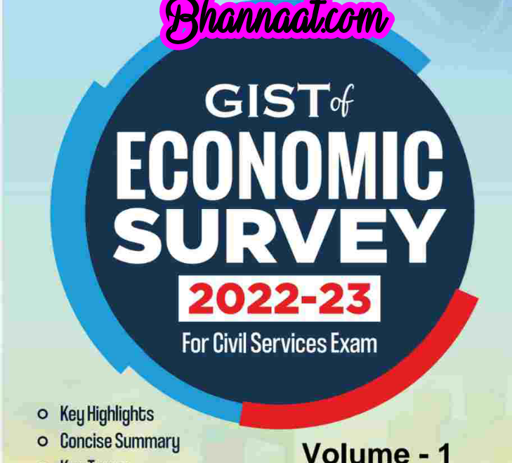 GS Score current affairs pdf download GS Score GIST Of Economy Survey Volume- 1 in English 2022 – 2023 pdf gs score Important Concepts & Facts pdf download gs score for civil services exam pdf download 